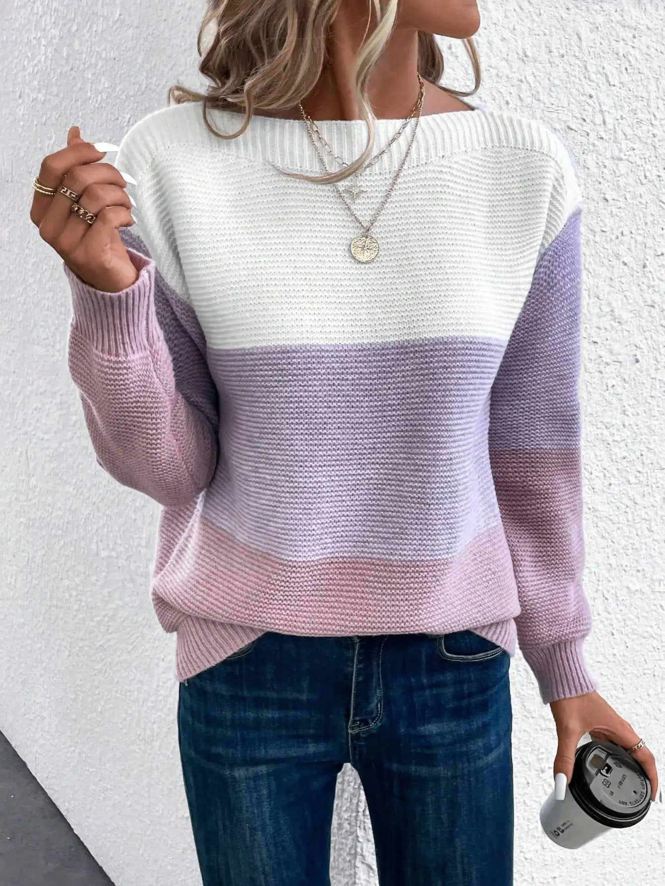 Avenya | Cozy Ombre Sweater