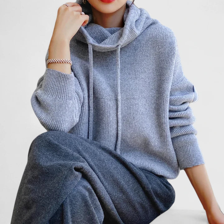 Marise | Cozy Knit Hoodie